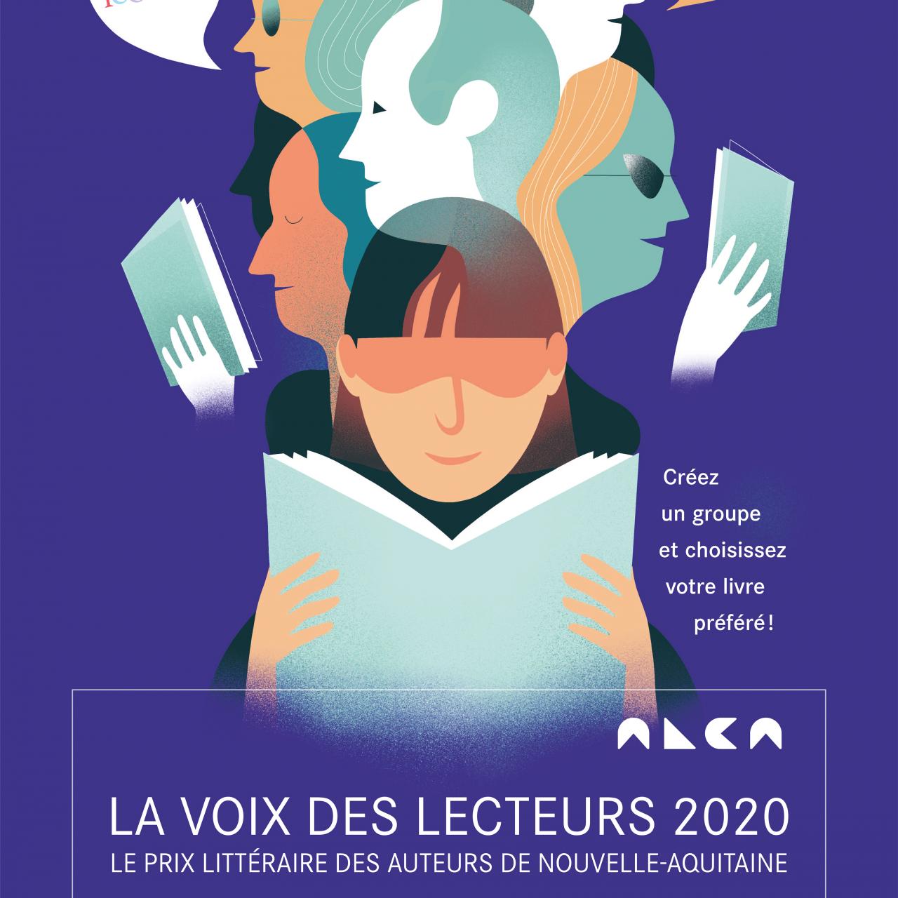 affiche de la voix des lecteurs 2020