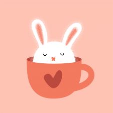 reveil en histoire - lapin