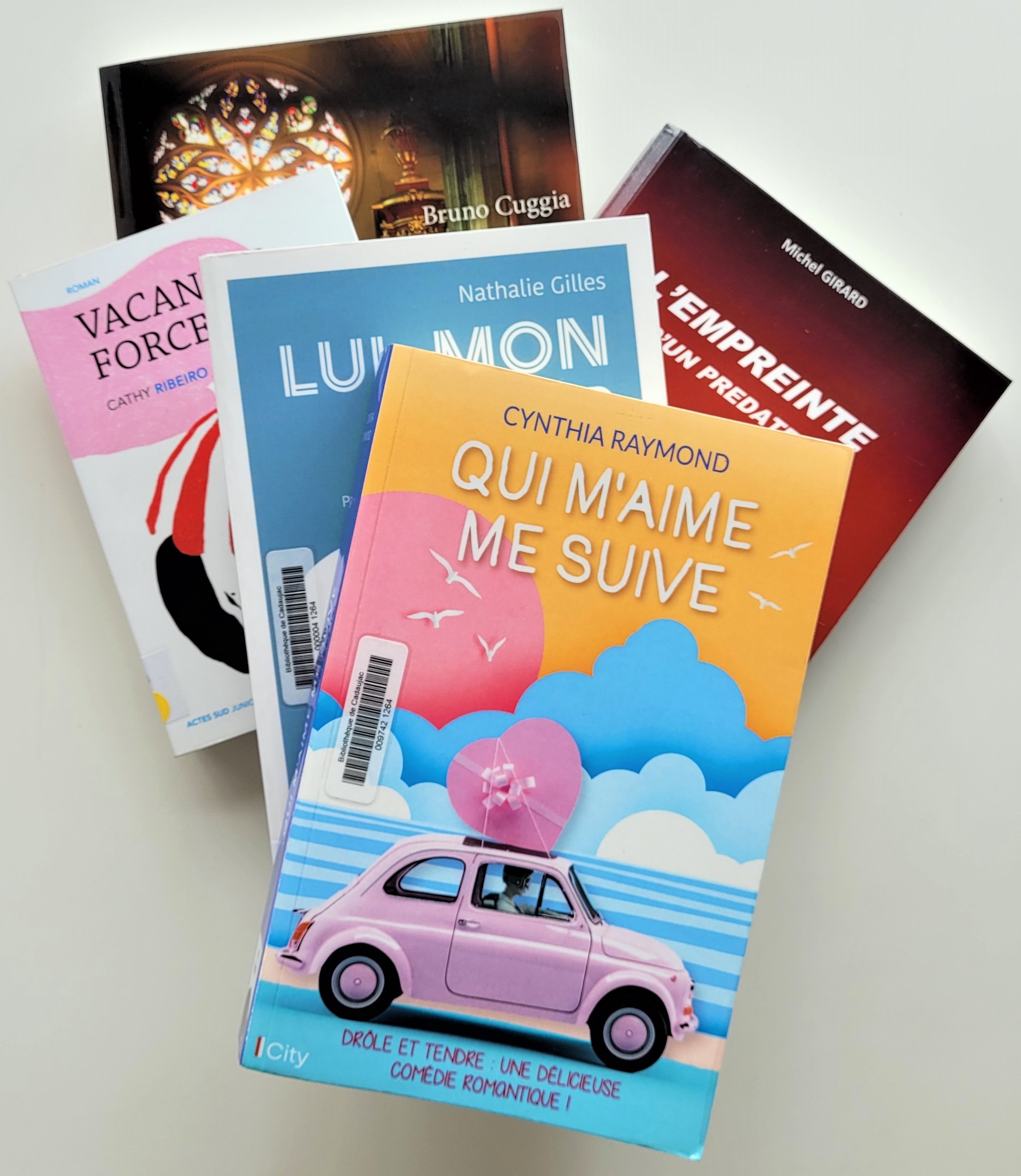 Livres des auteurs invités à la rencontre littéraire