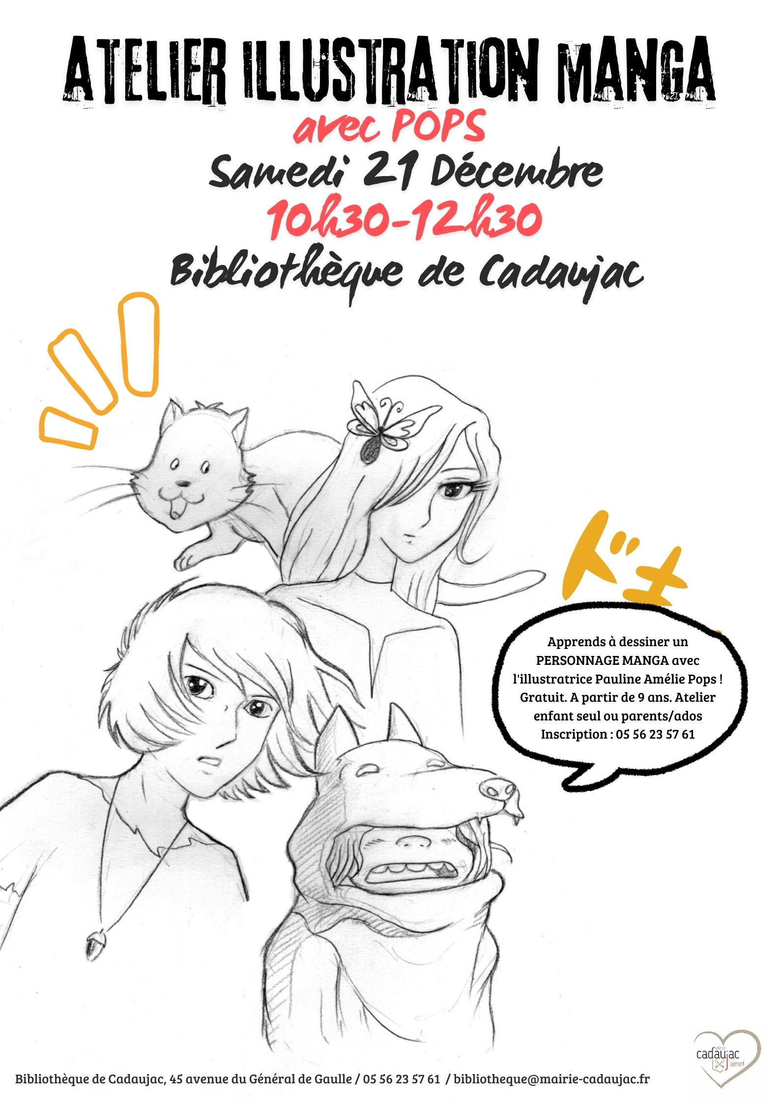 Atelier illustration manga