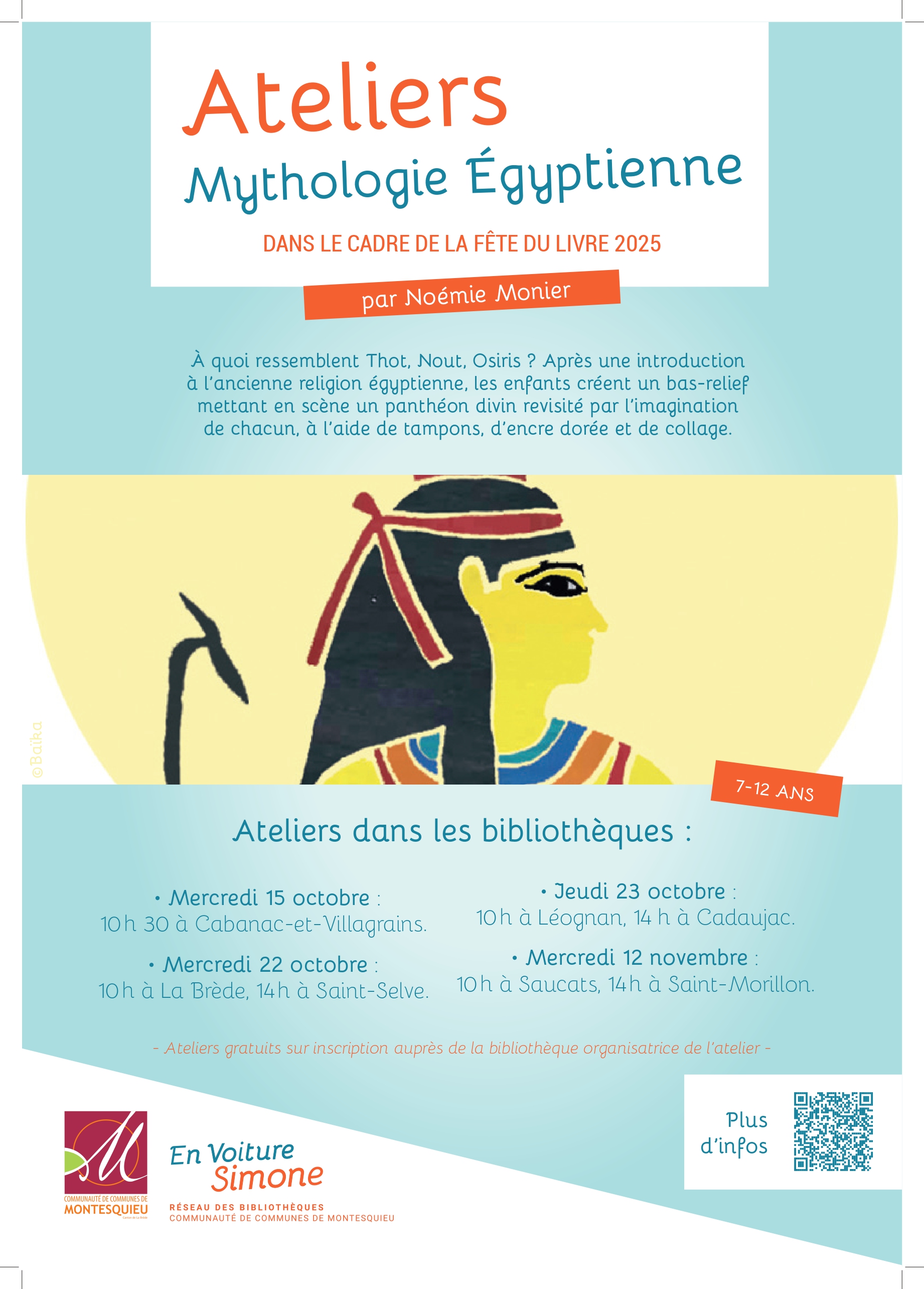 Atelier mythologie égyptienne