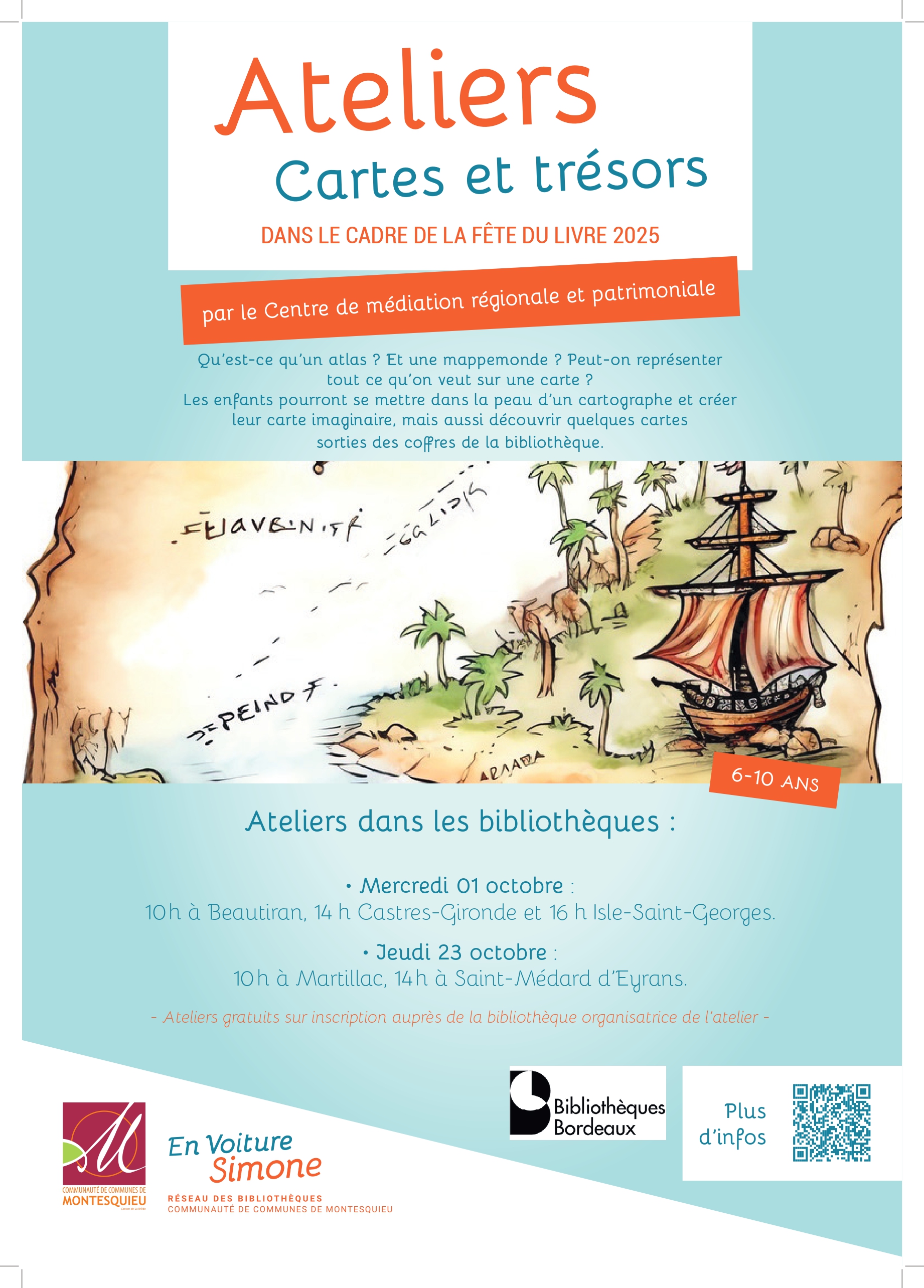 Atelier Cartes et trésors