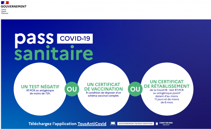 pass sanitaire