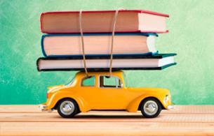 voiture et livres